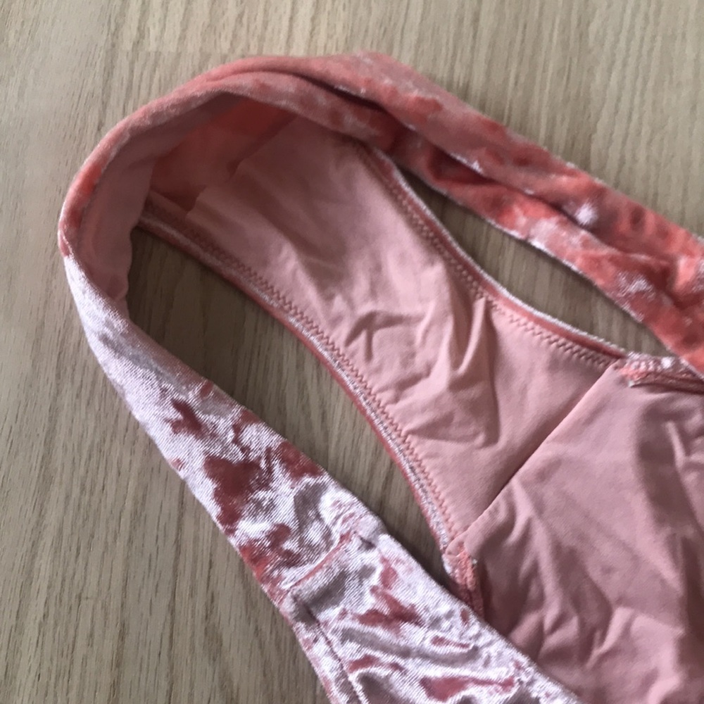 Seafolly dawn to dusk pink velvet bikini bottoms - Picture 6 of 8